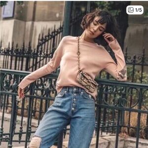 Zadig & Voltaire Pink Cashmere Jumper